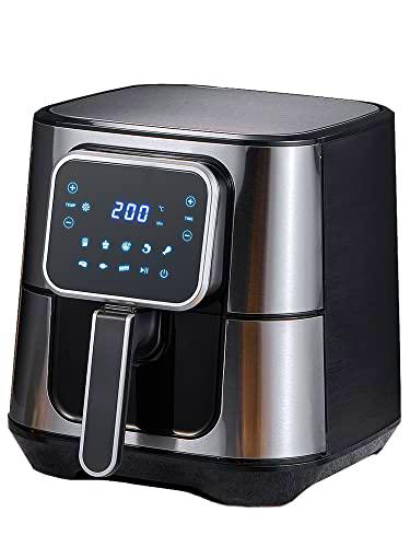 5,5 Litri XXL Freidora sin Aceite Air Fryer acero Inoxidable