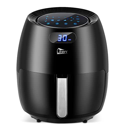 Freidora de Aire de 6,5 L, Uten Air Fryer XXL con 8 Programas