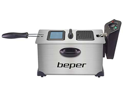 Beper Freidora Eléctrica 3.5L de capacidad, 2000 W