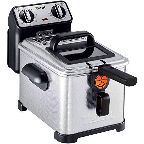 Tefal Freidora FILTRA Pro INOX &amp; Design FR516110, 4L de Aceite, Aluminum