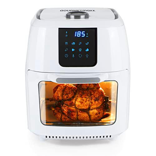 GOURMETmaxx Digital XXL Hot Air Deep Fryer 9 litros | Freír sin grasa