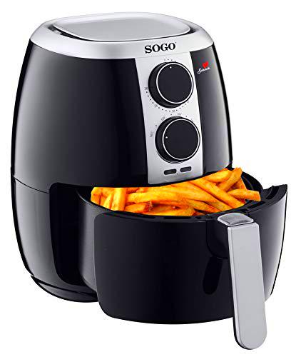 SOGO Air Fry 10475 - Freidora de Aire Caliente Sin Aceite