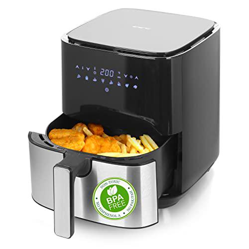 Emerio Freidora de aire caliente, Air Fryer, Smart Fryer