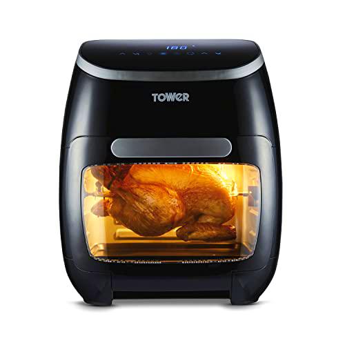 Tower Xpress Pro Combo T17076 Vortx 10-in-1 Freidora de Aire Digital para Horno con Circulación Rapid Aire