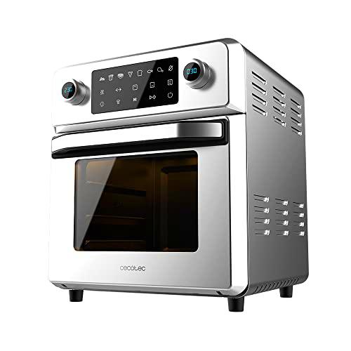 Cecotec Horno de Aire Caliente Bake&amp;Fry Touch. 1700 W