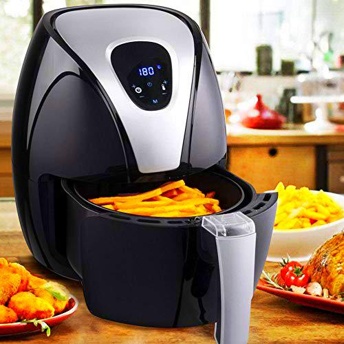 Bakaji Freidora de aire caliente sin aceite Airfryer