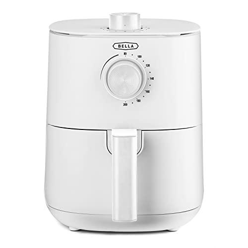 BELLA 2.9QT Manual Air Fryer, No Pre-Heat Needed, No-Oil Frying