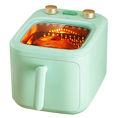 TOKIT Freidora de aire caliente sin aceite 5L Freidora de aire 1300W