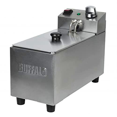 Buffalo FC255 Solo tanque Cesta 3Ltr Encimera Freidora 2kW