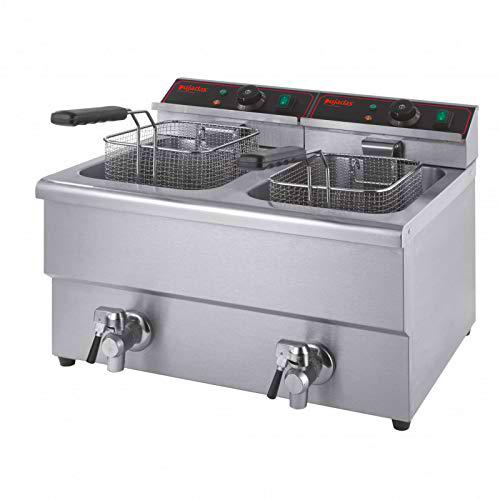 EMGA CaterChef 688828 - Freidora CNS, capacidad 8L + 8L