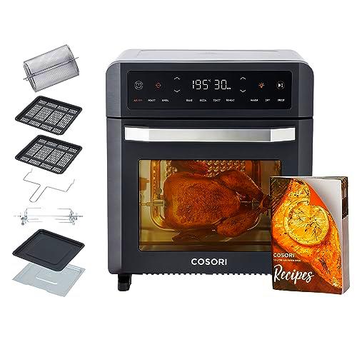 COSORI Freidora de Aire 12L, 11 Multifunciones, Air Fryer con Doble Resistencia 30-220ºC