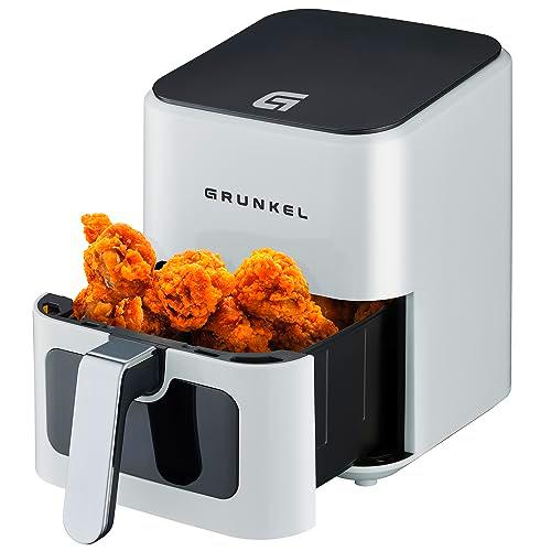 Grunkel - Freidora aire - Airfryer - EASY FRYER de 4L y 1200W con panel de control digital Multifunción