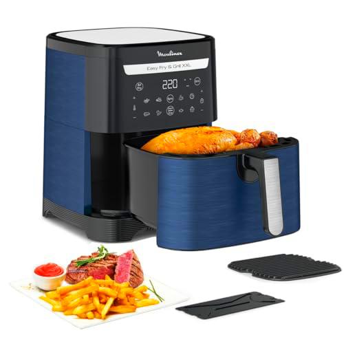 Moulinex, Freidora Easy Fry &amp; Grill Xxl Azul