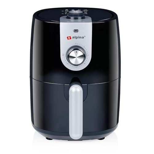 Alpina Airfryer - Freidora de aire caliente 230 V, 2 L, 900 W