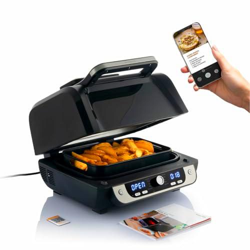 InnovaGoods® Freidora aire con Grill 6L, air fryer 3400 W con + 100 recetas en Español