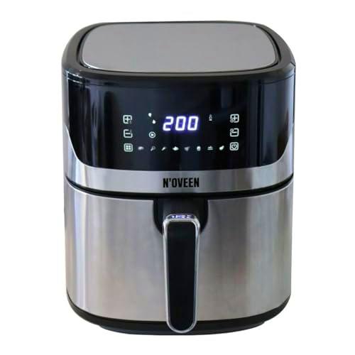 Hot Air Fryer NOVEEN AF550 6.5 l 1600 W Black Silver