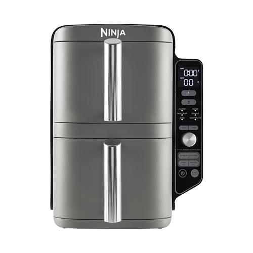 Ninja Double Stack XL Freidora de aire, 9,5 l, Doble cesta vertical