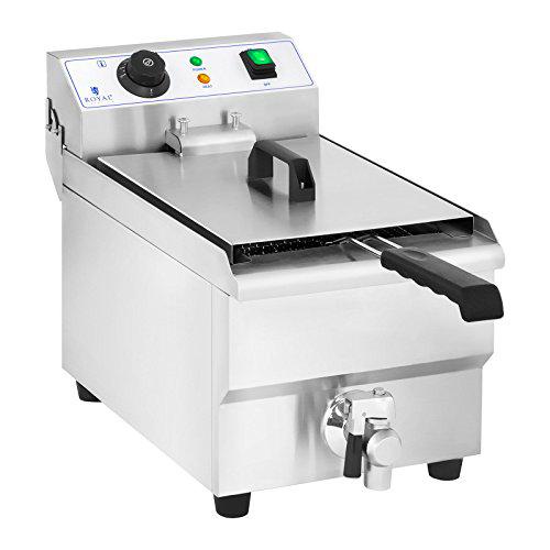 Royal Catering Freidora Electrica Profesional RCEF 10EH-1 (10 L