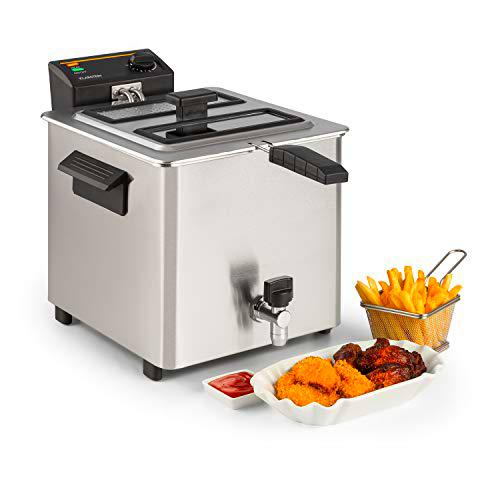 Klarstein Family Fry freidora - 3000 W, Cesta de freír XXL