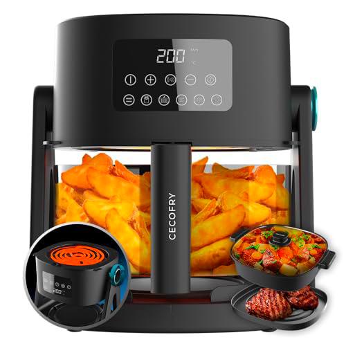 Cecotec Freidora de Aire sin Aceite de 4,5 L Air Fryer Cecofry Flip&amp;Grill 4500