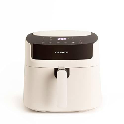 CREATE/FRYER PRO LARGE/Freidora de aire sin Aceite 6,2L Blanco / 8 programas automáticos