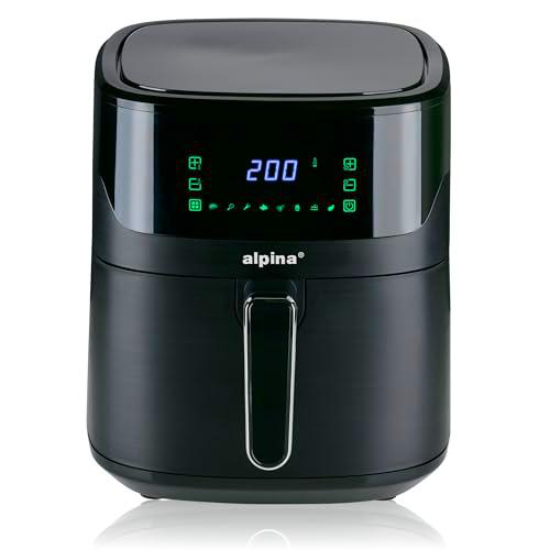 alpina Freidora Aire Digital 6L - Air Fryer para 4 a 6 personas