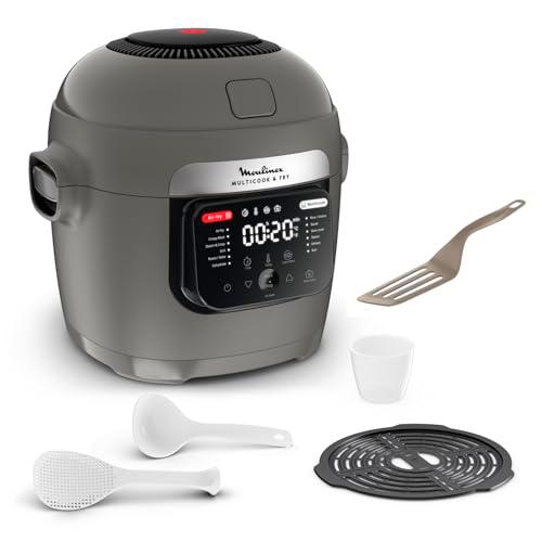 Moulinex Multicook Fry - Multicocina y aire freidora (12 programas