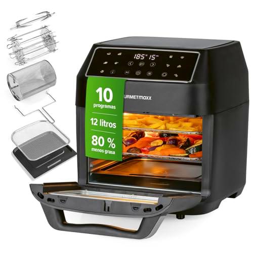 GOURMETmaxx freidora de aire caliente 12 L Airfryer | freidora con 9 funciones