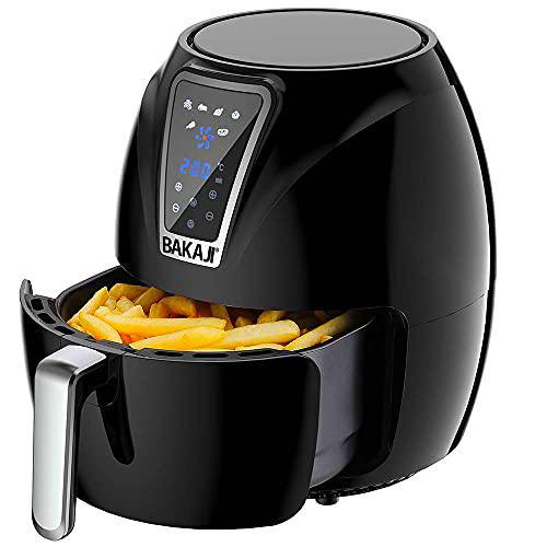 Bakaji Freidora de aire caliente sin aceite Airfryer