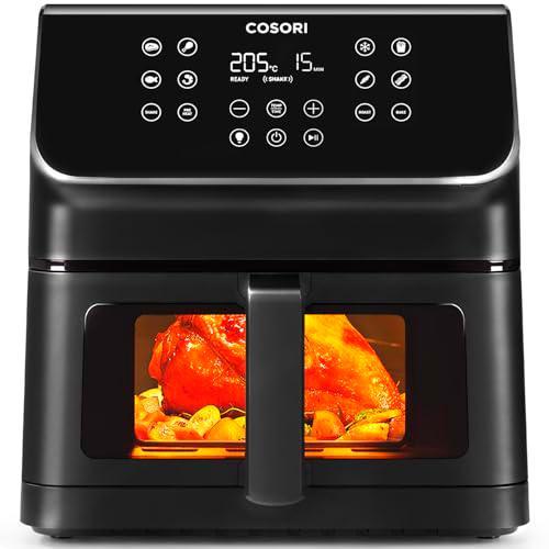 Cosori Freidora de Aire Práctica 6,2L con Ventana Air Fryer 1700W