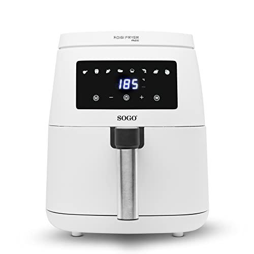 Sogo Freidora sin Aceite Air Fryer Serie (4,5 Litros 1500W)