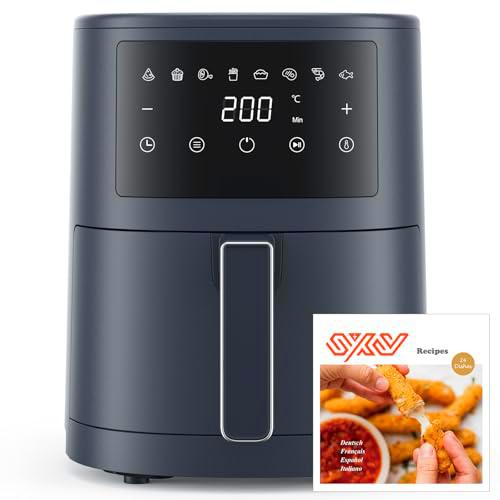 Innsky Freidora de Aire 3,5 L, 1500W Air Fryer Diseño Moderno y Compacto