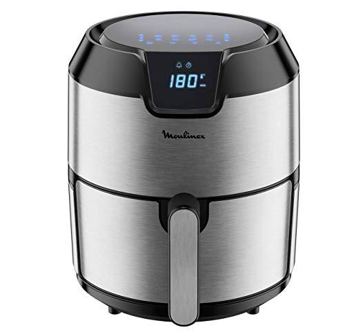 Moulinex EZ401D10 EasyFry Deluxe - Freidora sin aceite para preparaciones sanas