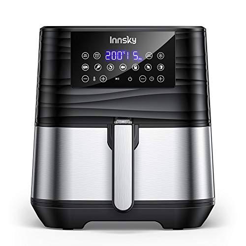 Innsky 5,5L 1700W freidora sin Aceite con 7 programas + función de Inicio diferido