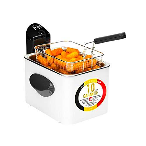 Frifri 1905B Solo Blanco 3200 W - Freidora (1 kg, 3,5 L