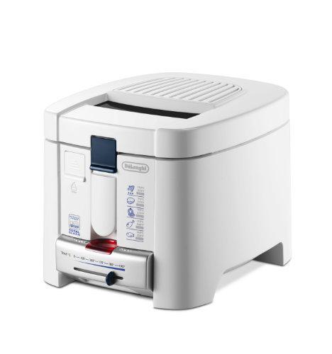 De'Longhi F 13235 - Freidora, 1200 W, 1.2 L, plástico, blanco