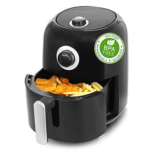 Emerio SmartFryer AF-125770 - Freidora de aire caliente con aire caliente sin aceite adicional para freír más saludable