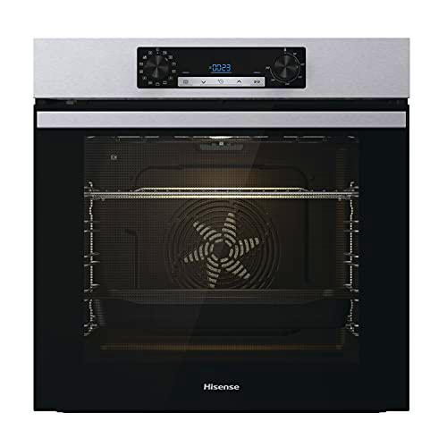 Hisense BI64211PX Horno Multifunción Pirolítico + Función Freidora de Aire sin Aceite