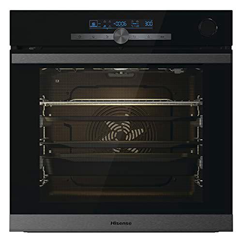 Hisense BSA66334PG Horno Pirolítico con Vapor 100% + Función Freidora de Aire sin Aceite