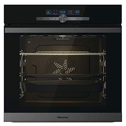 Hisense BSA65334PG Horno Pirolítico con Vapor + Función Freidora de Aire sin Aceite